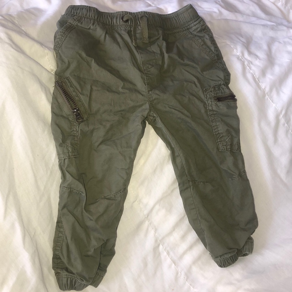 12-18m green jeans